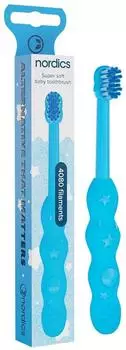 nordics Baby Premium Zahnbürste Blau