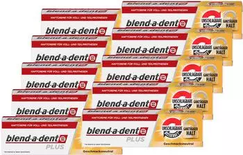 blend-a-dent Plus Premium Haftcreme Unschlagbarer Halt 10 x 40g