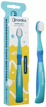 nordics Kids Premium Zahnbürste Soft Meerjungfrau Blau