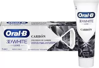 Oral-B 3D White Luxe Charcoal Toothpaste 75 ml