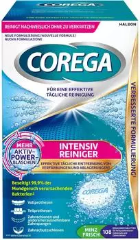 Corega Gebissreiniger Tabs Intensiv