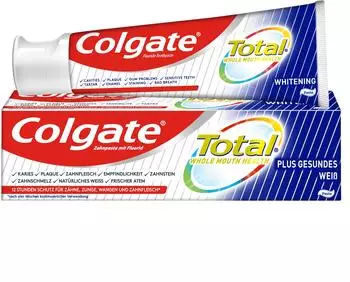Colgate Zahnpasta Total plus gesundes Weiß