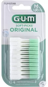 Sunstar GUM Soft-Picks Original medium 100 Stk.