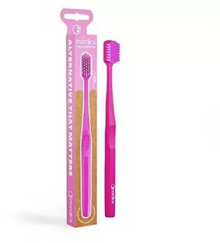 nordics Nordics Soft 6.580 Pink Toothbrush