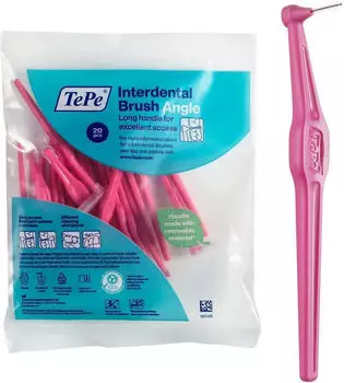 TePe Angle Interdentalbürste 0,4 mm pink (20 Stk.)