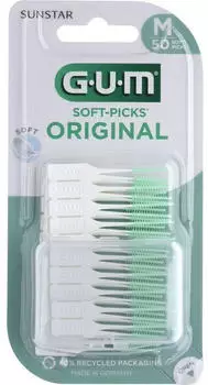 Sunstar GUM Soft-Picks Original medium 50 Stk.
