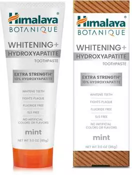 Himalaya Botanique Whitening + Hydroxyapatite Zahnpasta Mint 85g