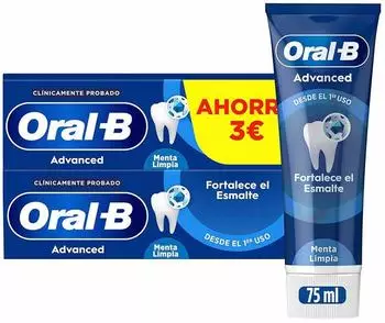 Oral-B Advanced Fortalece Esmalte Duplo 150ml