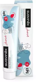 Suavinex Junior 6 y+ Kinderzahnpasta mit Erdbeergeschmack 75ml