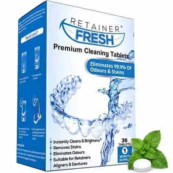 Retainer Fresh Reinigungstabletten für Zahnschiene 36 Stk.