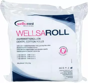 wellsamed wellsaroll Zahnwatterollen Gr. 2 (300 g)