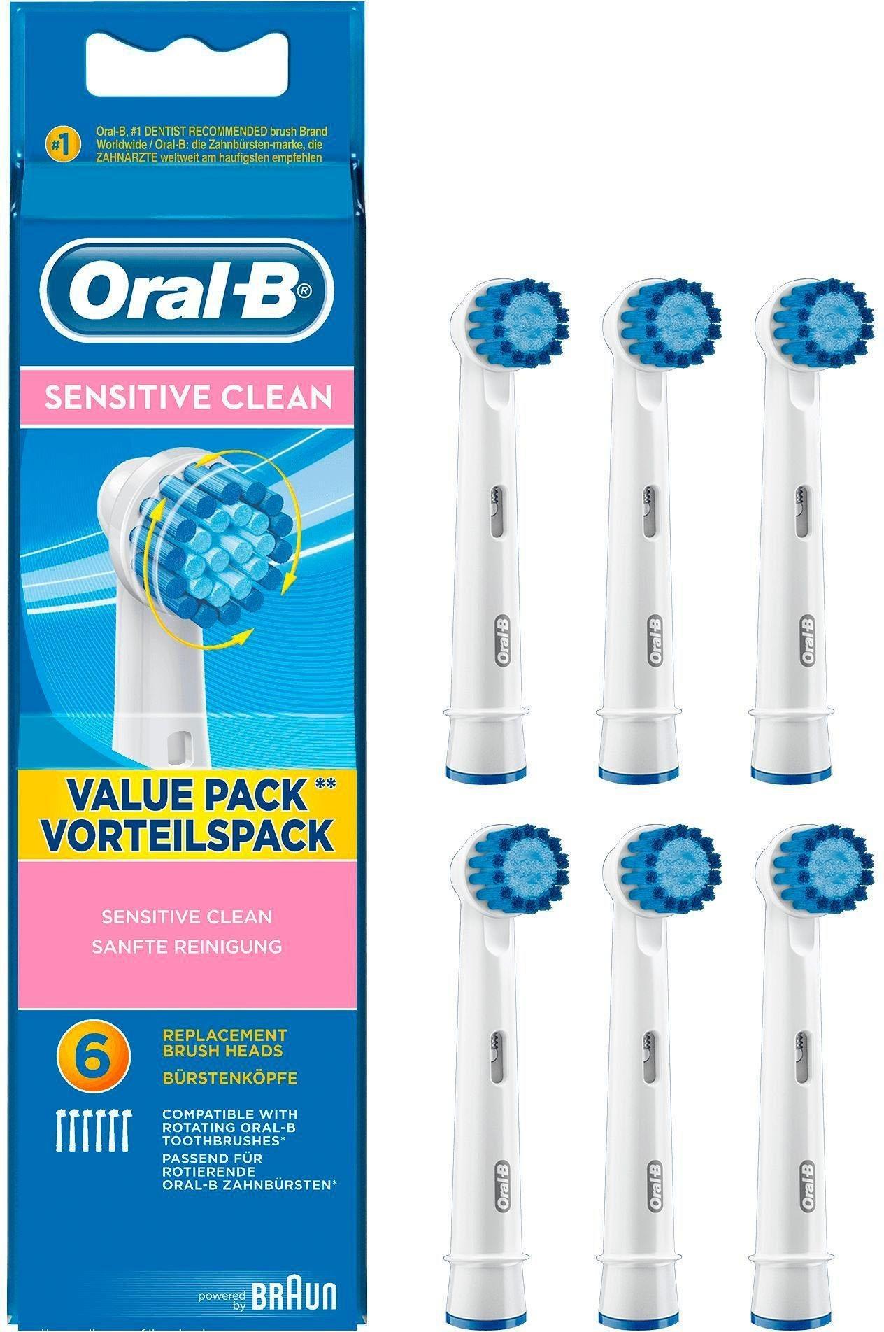 Oral-B Sensitive Ersatzbürsten (6 Stk.) Test TOP Angebote ab 17,58 €  (September 2023)