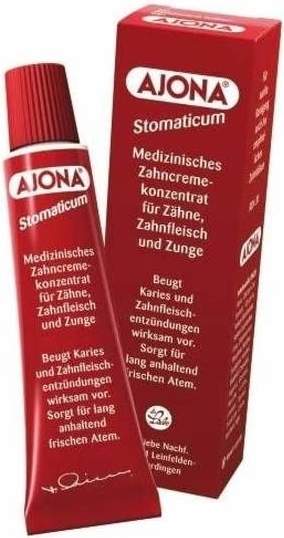 Dr. Rudolf Liebe Ajona Stomaticum Zahncreme Test | günstig ab 1,33€ auf  Testbericht.de