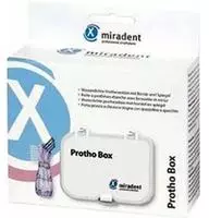 PZN-DE 19743904, Hager Pharma Miradent Protho Box Home blau Glitzer, 1 St