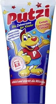 Putzi Kinderzahncreme mit Calcium (50ml)
