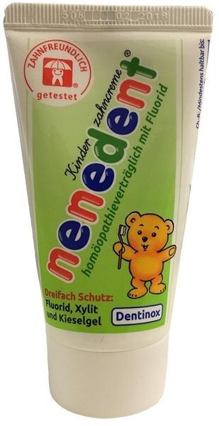 Dentinox Nenedent Kinderzahncreme homöopathieverträglich mit Fluorid (50ml)