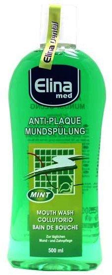 Elina Med Mundspülung Mint (500ml)
