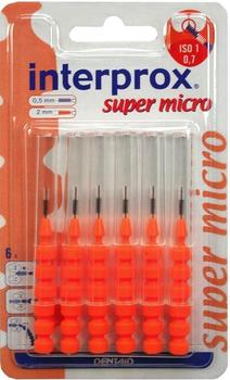 Dentaid Interprox Interdentalbuersten orange super micro (6 Stk)