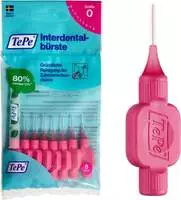 TePe | Interdentalb&uuml;rste | pink | Gr&ouml;&szlig;e 0 | 0,4 mm | 8 St&uuml;ck, Grundpreis:...