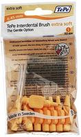 TePe | Interdentalb&uuml;rste Extra Soft | orange | Gr&ouml;&szlig;e 1 | 0,45 mm | 8 St&uuml;ck,