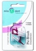 Miradent Interdentalb&uuml;rsten Pic-Brush Ersatzb&uuml;rsten x-large bordeaux 6 St