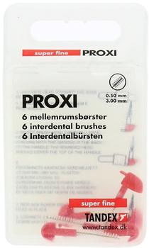 Tandex Proxi Interdental Rot 0,5 mm (6 Stk.)