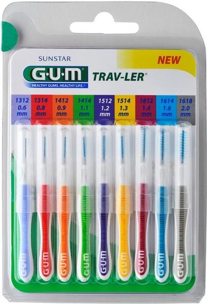 GUM Trav-Ler Interdentalbürsten alle Größen (9 Stk.)