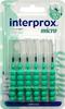 PZN-DE 09043318, DENTAID Interprox reg micro grün Interdentalbürste Blis.
