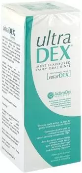 Megadent ultraDEX Mundspülung antibakteriell mint (250ml)