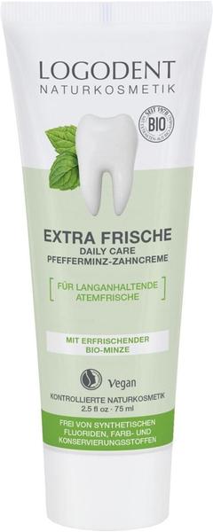 Logona Logodent Extra Frische Daily Care Pfefferminz-Zahncreme (75ml)
