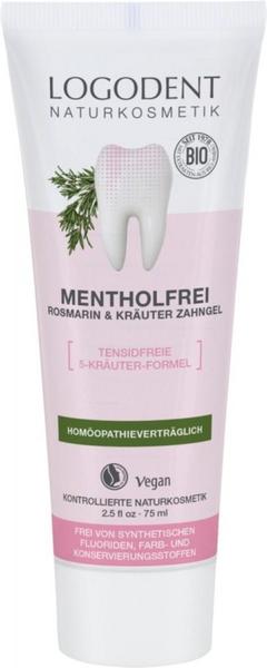 Logona Logodent Mentholfrei Rosmarin & Kräuter Zahngel (75ml)