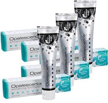 Opalescence Sensitivity Relief Cool Mint Whitening Toothpaste (5 x 133g)