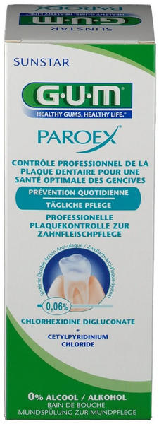 GUM Paroex 0,06% Chlorhexidine Mundspülung (500 ml)