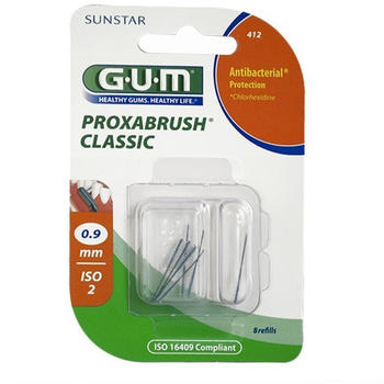 G.U.M Proxabrush Interdental Brushes 412 0,9 mm (8 items)