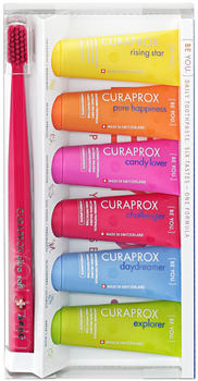 Curaprox Curaprox Be You Mix-Set Zahnpasten + Zahnbürste (6 x 10ml)