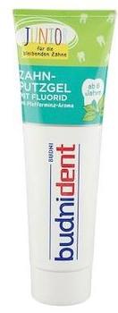 Budnident Zahnputzgel mit Fluorid Junior Pfefferminz-Aroma 100 ml