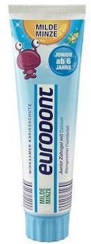 Eurodont Baby-Zahncreme mit Calcium Milde Minze 100 ml