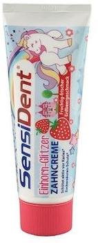 Sensident Einhorn-Glitzer Zahncreme Erdbeergeschmack 75 ml