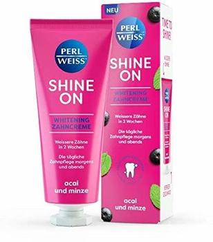 Perlweiss Shine On Whitening Zahncreme Acai und Minze (75 ml)
