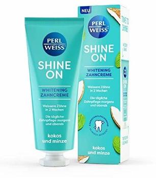 Perlweiss Shine On Whitening Zahncreme Kokos und Minze (75 ml)