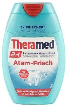 Theramed 2 in 1 Zahncreme + Mundspülung Atem-Frisch (75 ml)