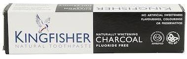 Kingfisher Charcoal Natural Toothpaste fluoride free (100ml)