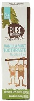 Pure Beginnings Vanille Minze Zahnpasta fluoridfrei (75ml)