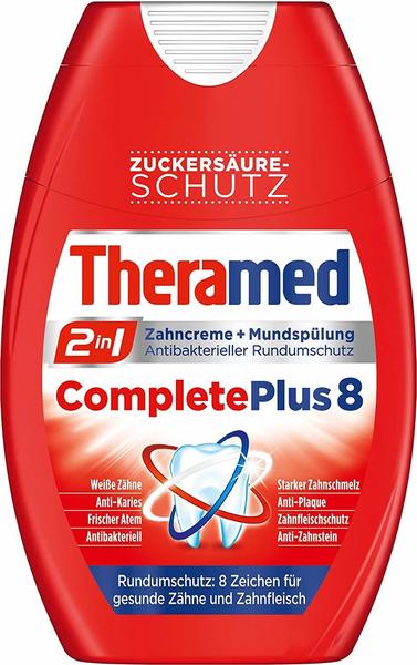 Theramed 2in1 Zahncreme + Mundspülung Complete Plus 8 (75ml)