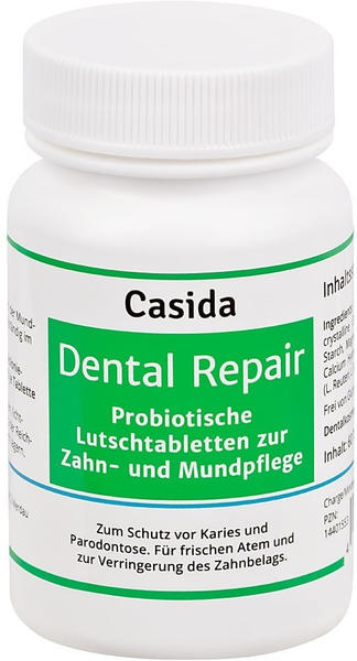 Casida Dental Repair Probiotische Lutschtabletten (60 Stk.)