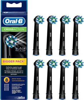 Oral-B CrossAction Black Edition Ersatzbürsten (8 Stk.)