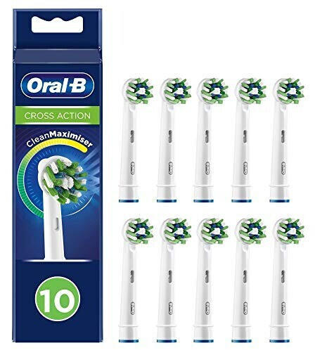 Oral-B Cross Action CleanMaximiser Ersatzbürsten (10 Stk.)