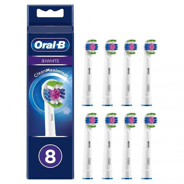 Oral-B 3DWhite CleanMaximiser Ersatzbürsten (8 Stk.)