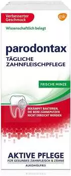 Parodontax T&auml;gliche Zahnfleischpflege Mundsp&uuml;lung Frische Minze 300ml