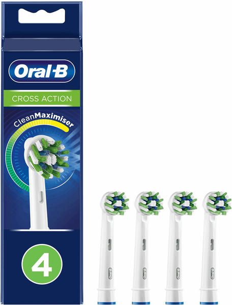 Oral-B Cross Action CleanMaximiser Ersatzbürsten (4 Stk.)